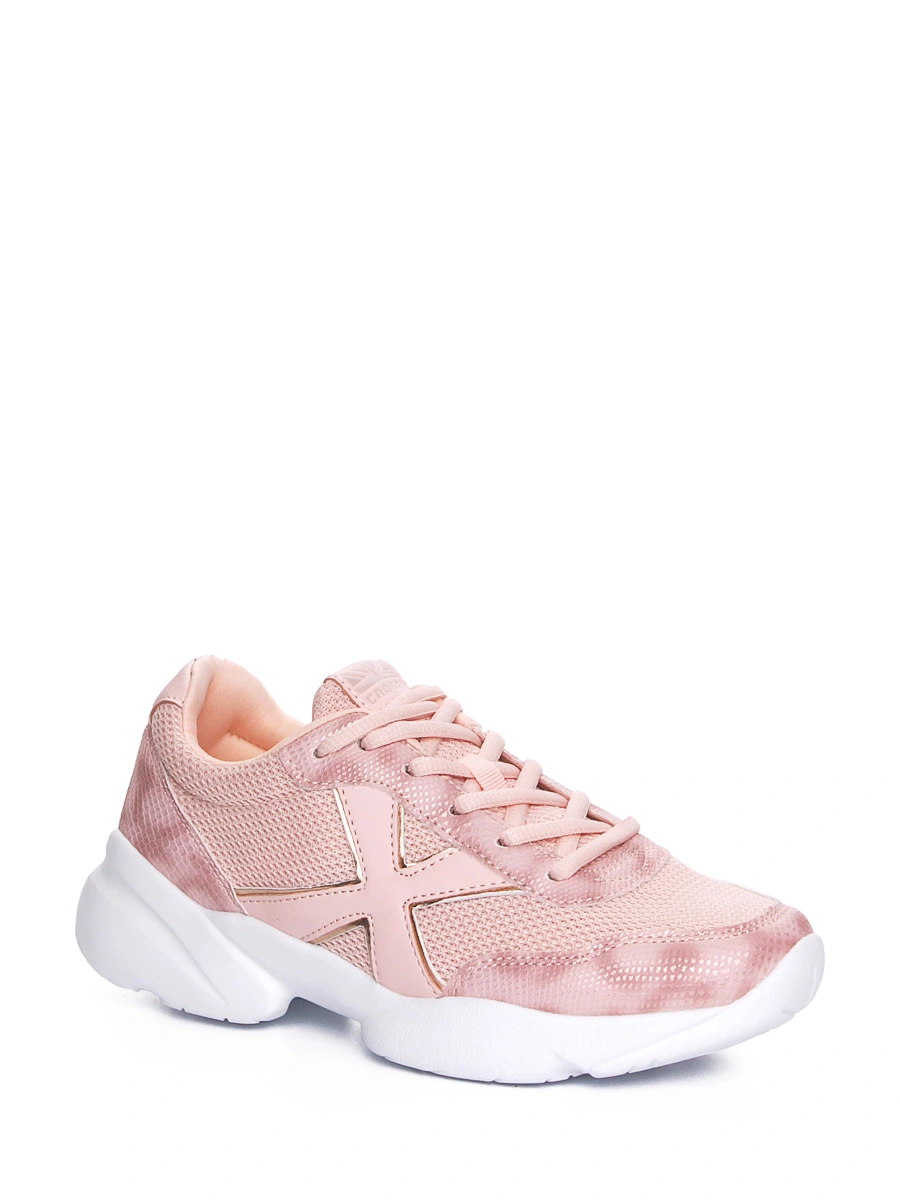 Розовые сетчатые кроссовки